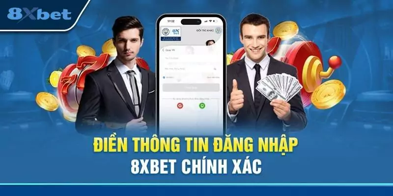 Đăng nhập 8xbet chỉ với 3 bước đơn giản, nhanh chóng